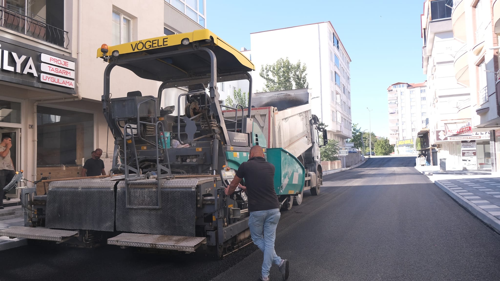 Sorgun Belediyesi Asfalt Serim Çalışmalarını Tamamladı