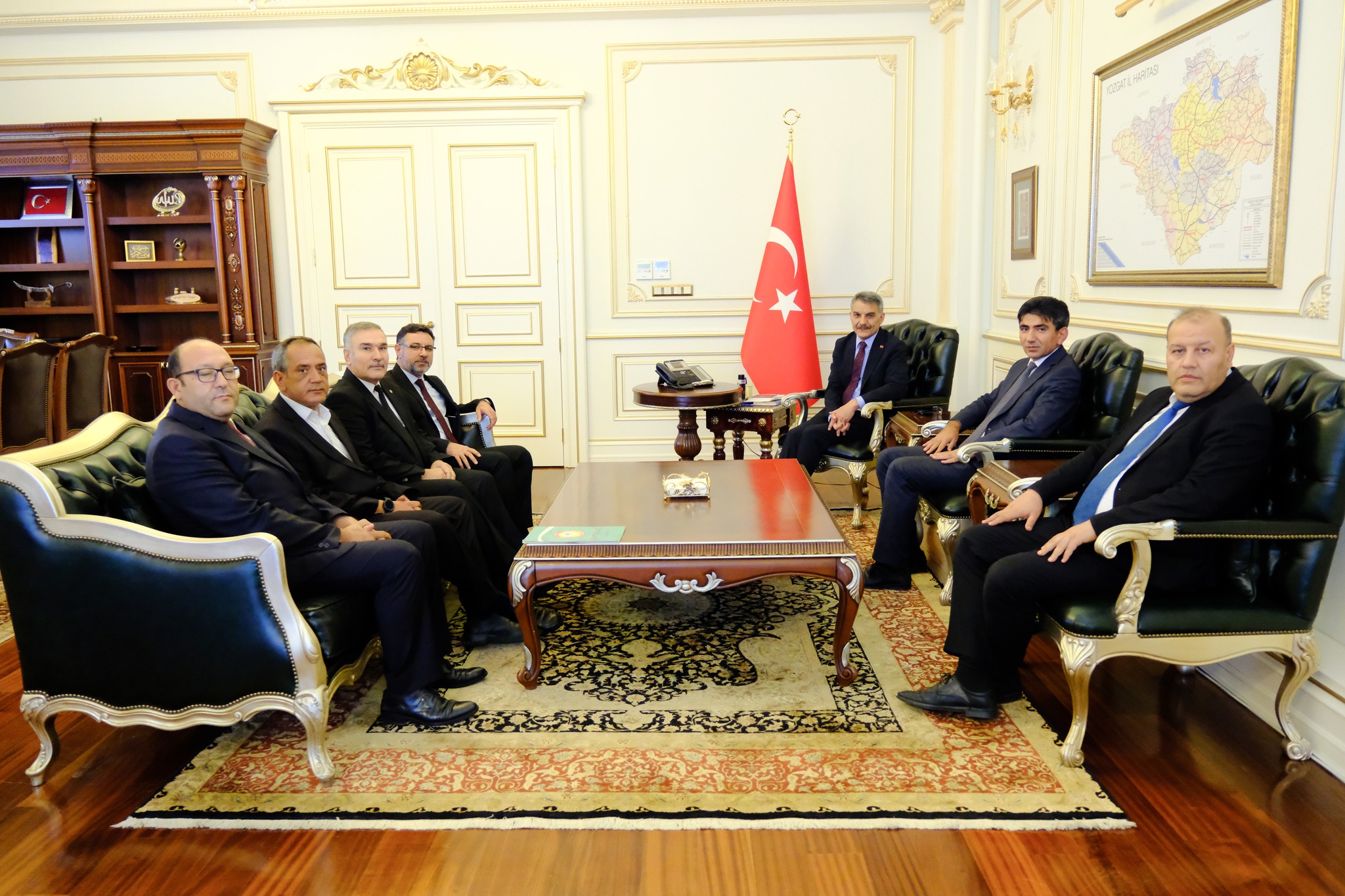 Yerköy Jeotermal Kaynaklı Sera Organize Tarım Bölgesi Projesi İçin Önemli Ziyaret