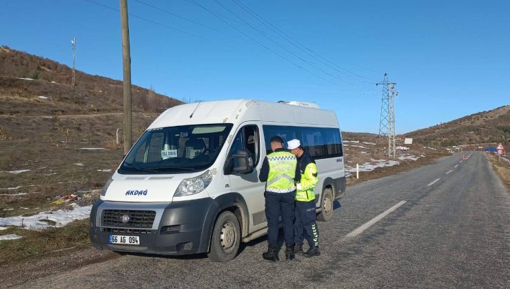 Yozgat İl Jandarma Ekiplerinden Emniyet Kemeri Denetimi Yaptı