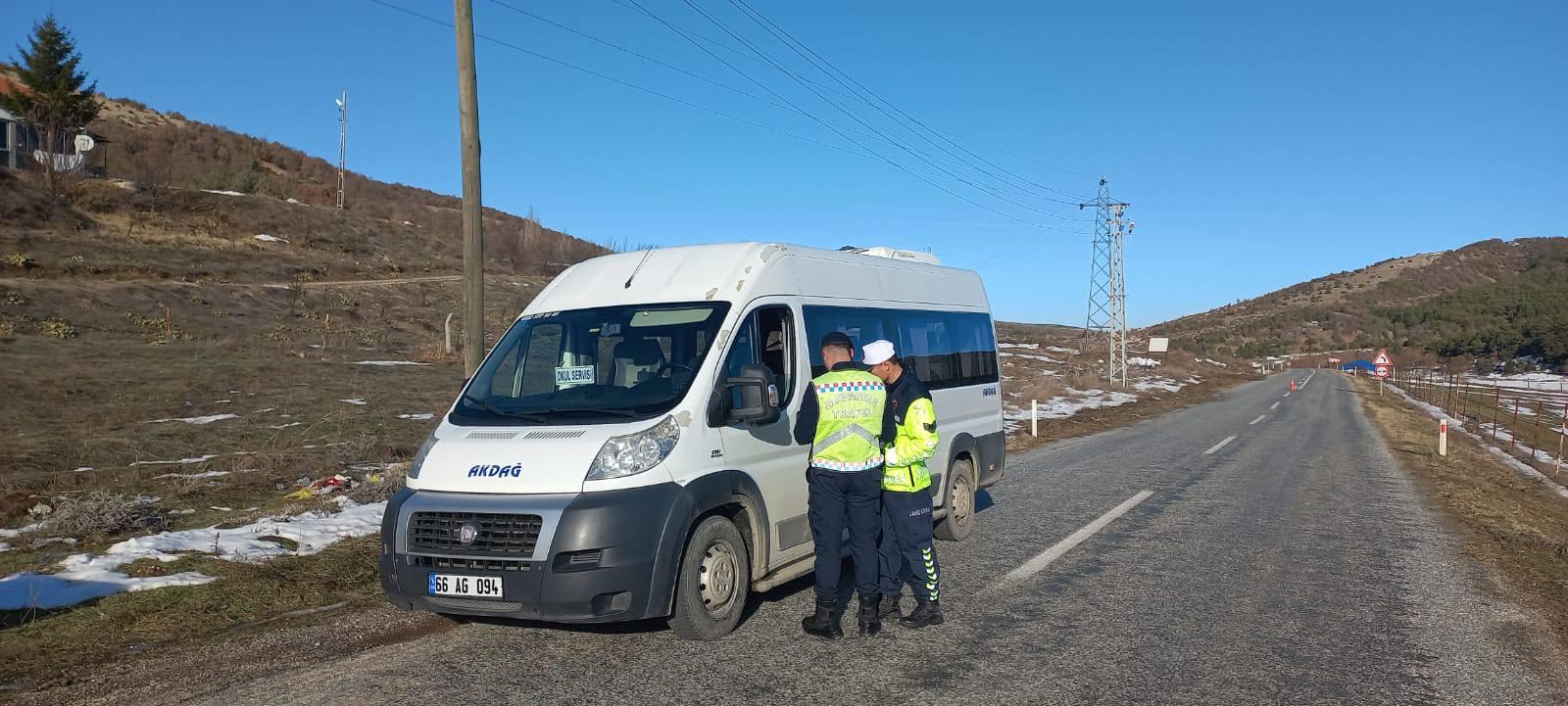 Yozgat İl Jandarma Ekiplerinden Emniyet Kemeri Denetimi Yaptı