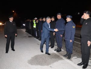 Yozgat Valisi Mehmet Ali Özkan, İl Jandarma Komutanlığı’nı Ziyaret Etti