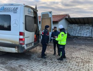 Yozgat İl Jandarma Komutanlığı’ndan, Okul Servisleri Denetlendi