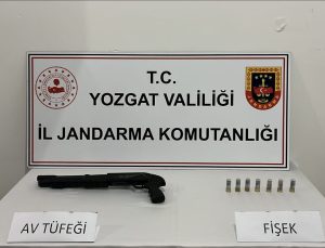 Yozgat-Sarıkaya İlçesinde Silah ve Fişekler Ele Geçirildi