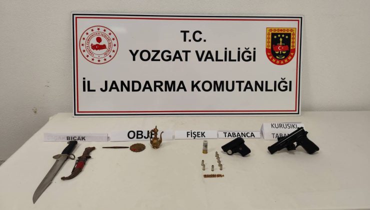 Yozgat’ta Tarihi Eser ve Silahlarla İlgili Operasyon: 1 Kişi Gözaltına Alındı