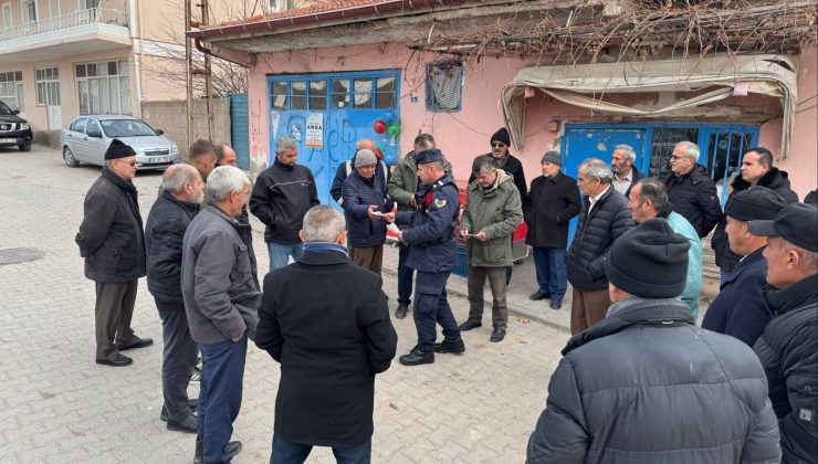 Yozgat İl Jandarma Komutanlığı, Toplum Destekli Kolluk Faaliyetlerine Devam Ediyor