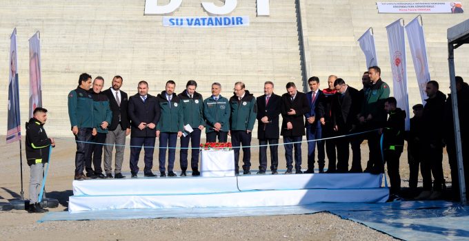 Yerköy İnandık Barajı Hizmete Girdi, Bölgedeki Tarım Alanlarına Can Suğu Olacak