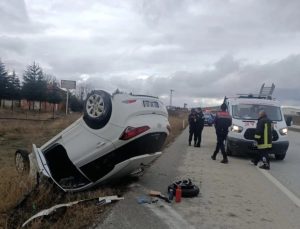 Yozgat’ta Trafik Kazası: 2 Yaralı