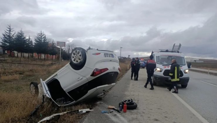 Yozgat’ta Trafik Kazası: 2 Yaralı