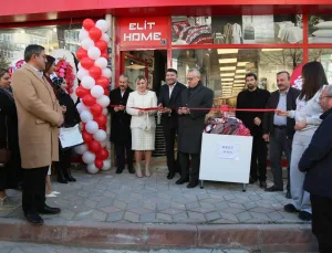 Yozgat Valisi Mehmet Ali Özkan’ın Eşi Arzu Özkan, Elit Home Mağazasının Açılışına Katıldı