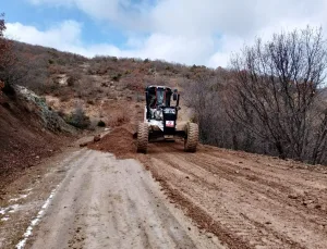 Saraykent İlçesi Saray Köyü Yolunda Yol İyileştirme Çalışmaları Devam Ediyor