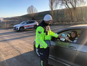 Yozgat İl Jandarma Komutanlığı’ndan Trafik Denetimi