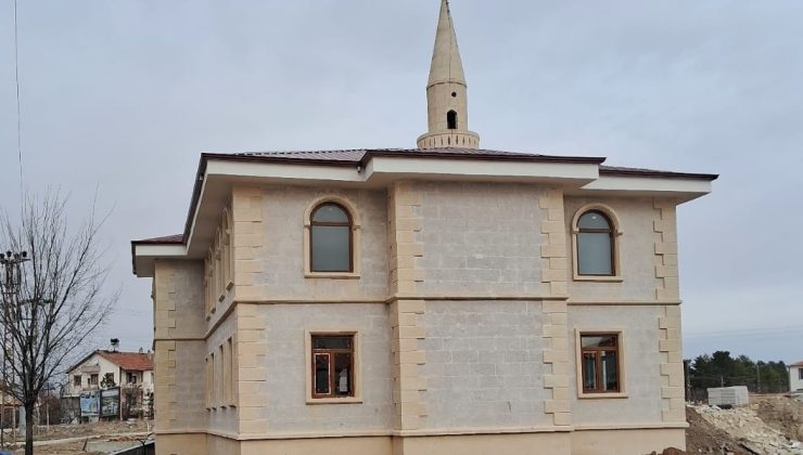 Boğazlıyan’da Elif Camii İnşaatında Son Aşama