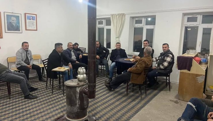 İl Genel Meclisi Üyesi Emin Mustafa Baran, Köy Ziyaretlerine Devam Ediyor