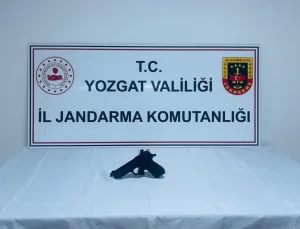 Yozgat-Aydıncık’ta Tabanca Ele Geçirildi