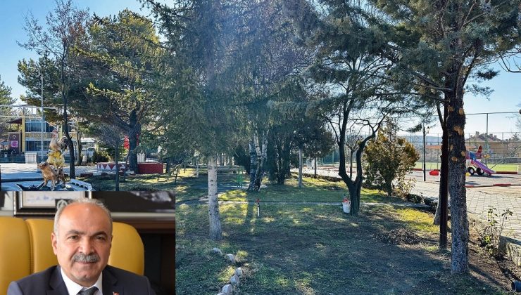 Uzunlu Belediye Başkanı Mustafa Uçar, Parkların Kış Temizlik ve Bakım Çalışmalarını Sürdürüyor