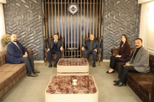 Boğazlıyan Belediye Başkanı Gökhan Coşar, Bozok Üniversitesi Rektörü Prof. Dr.