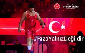 MHP Yozgat Milletvekili İbrahim Ethem Sedef, Türk güreşinin efsane isimlerinden