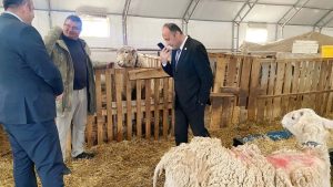 Yozgat Tarım ve Orman İl Müdürü Ömer Şentürk, Akdağmadeni ilçesinde