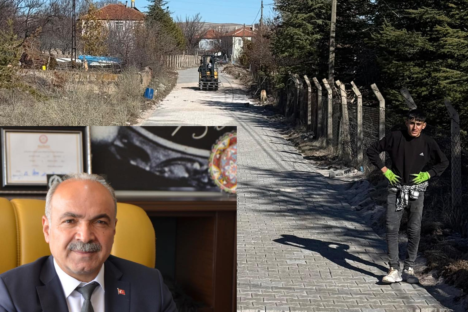 Uzunlu Kasabası Belediye Başkanı Mustafa Uçar, havaların ısınmasıyla birlikte başlatılan