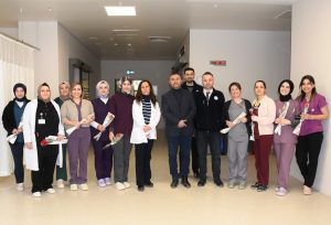 Başhekim Uz. Dr. Mustafa Kozan’ın öncülüğünde gerçekleştirilen etkinlik kapsamında hastane