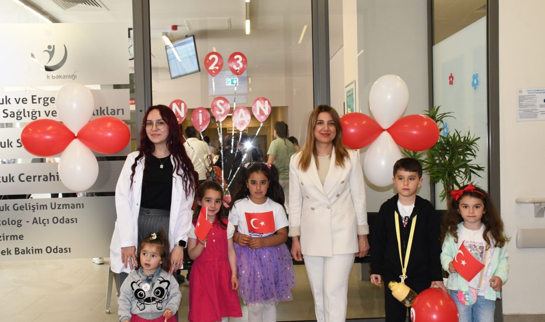Yozgat Şehir Hastanesi’nde 23 Nisan Ulusal Egemenlik ve Çocuk Bayramı,
