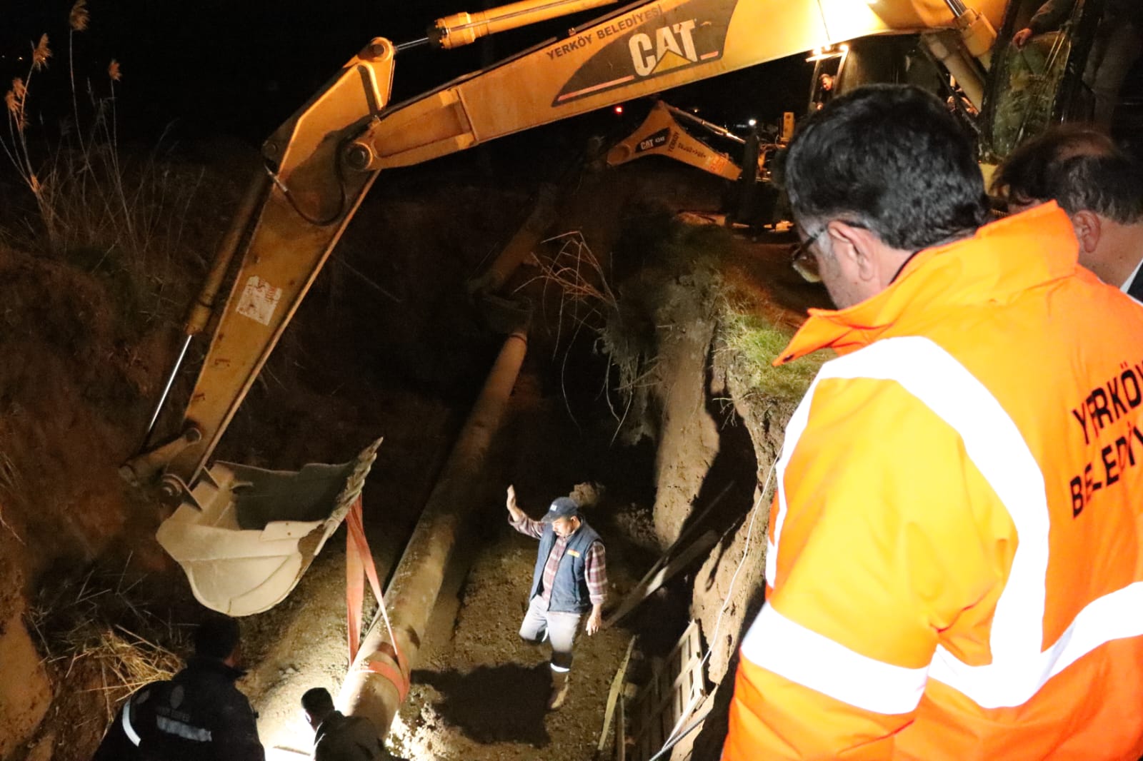Yerköy Belediye Başkanı Av. Fatih Arslan, ilçeye su sağlayan ana