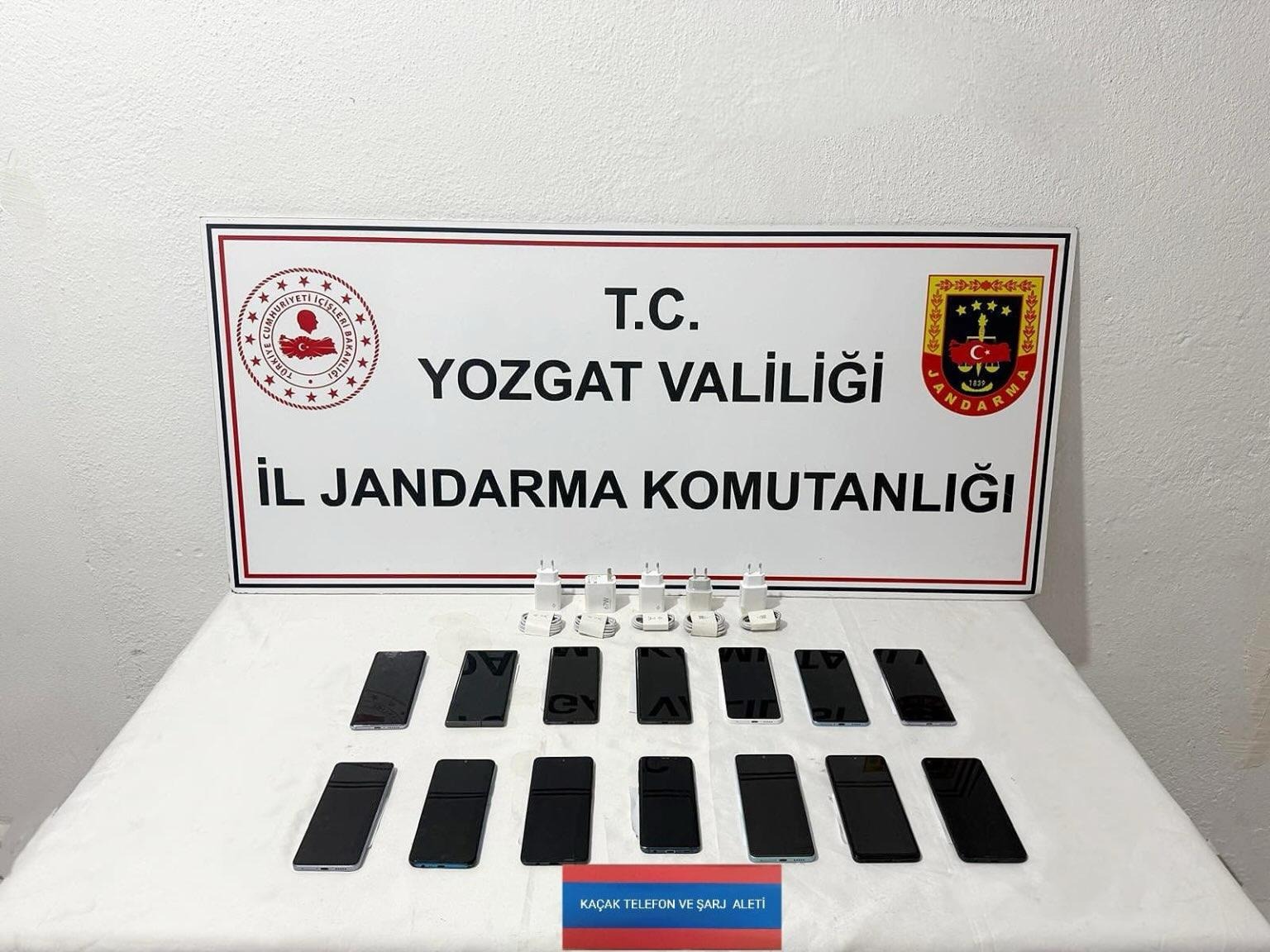 Yozgat’ın Sorgun ilçesinde, jandarma ekiplerinin başarılı operasyonu sonucunda kaçak cep