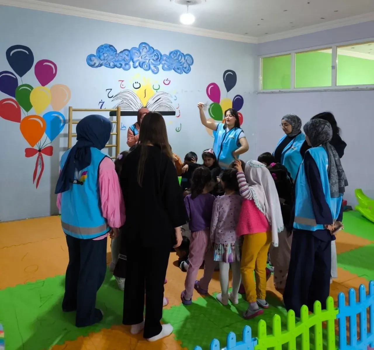 Yozgat Sarıkaya’da TDV Yurdu’nda kalan üniversite öğrencileri, “Ekibini kur, İyiliğe