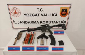 Yozgat-Yerköy ilçesinde yapılan operasyonda, ormanlık alanda yakalanan (S.Ş.) isimli şahsın