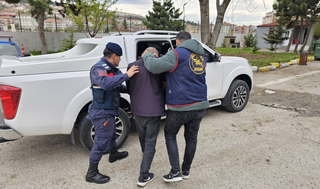 Yozgat’ta düzenlenen başarılı operasyon sonucunda, hakkında 24 yıl hapis cezası