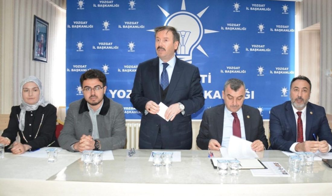 AK Parti Yozgat İl Başkanlığı'ndan Teşkilat Toplantısı: Seçim Hazırlıkları ve