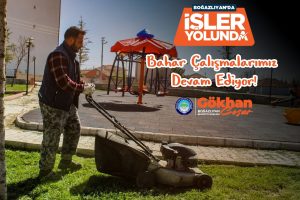 Boğazlıyan Belediyesi, baharın gelişiyle birlikte ilçeyi daha temiz, yeşil ve