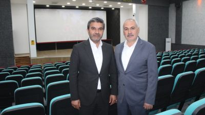 Boğazlıyan Belediye Başkanı Gökhan Coşar, Aydıncık Belediye Başkanı Mustafa Tekçam’ı