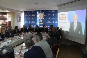 Boğazlıyan Belediye Başkanı Gökhan Coşar, AK Parti Yozgat İl Başkanlığı’nda