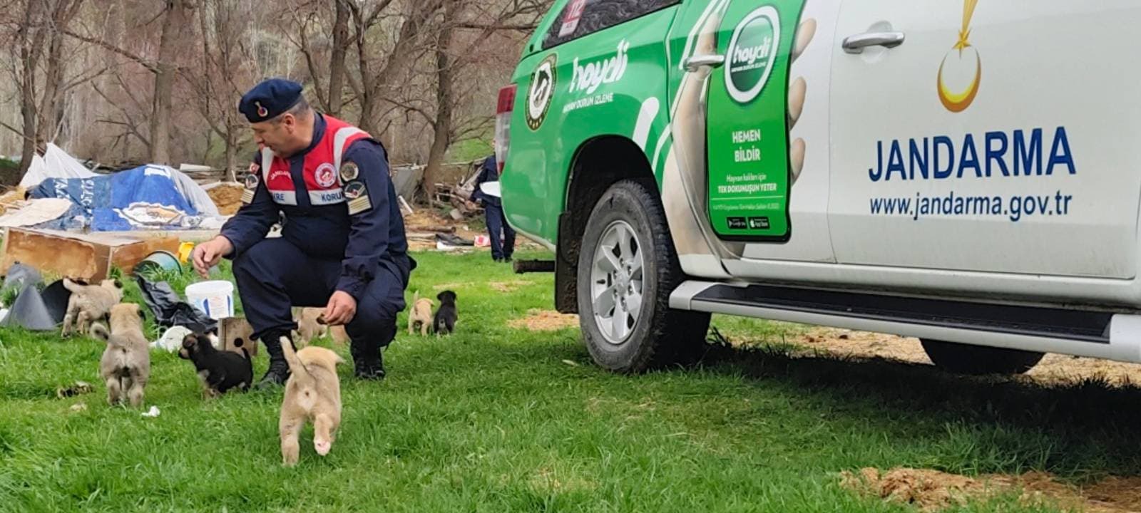 Yozgat İl Jandarma Komutanlığı, Çayıralan'da hayvancılıkla uğraşan sürü sahiplerine yönelik
