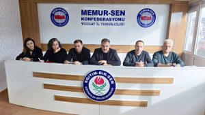 Eğitim Bir-Sen Yozgat Şube Başkanı Kenan Şerefli, Milli Eğitim Bakanlığı’nın