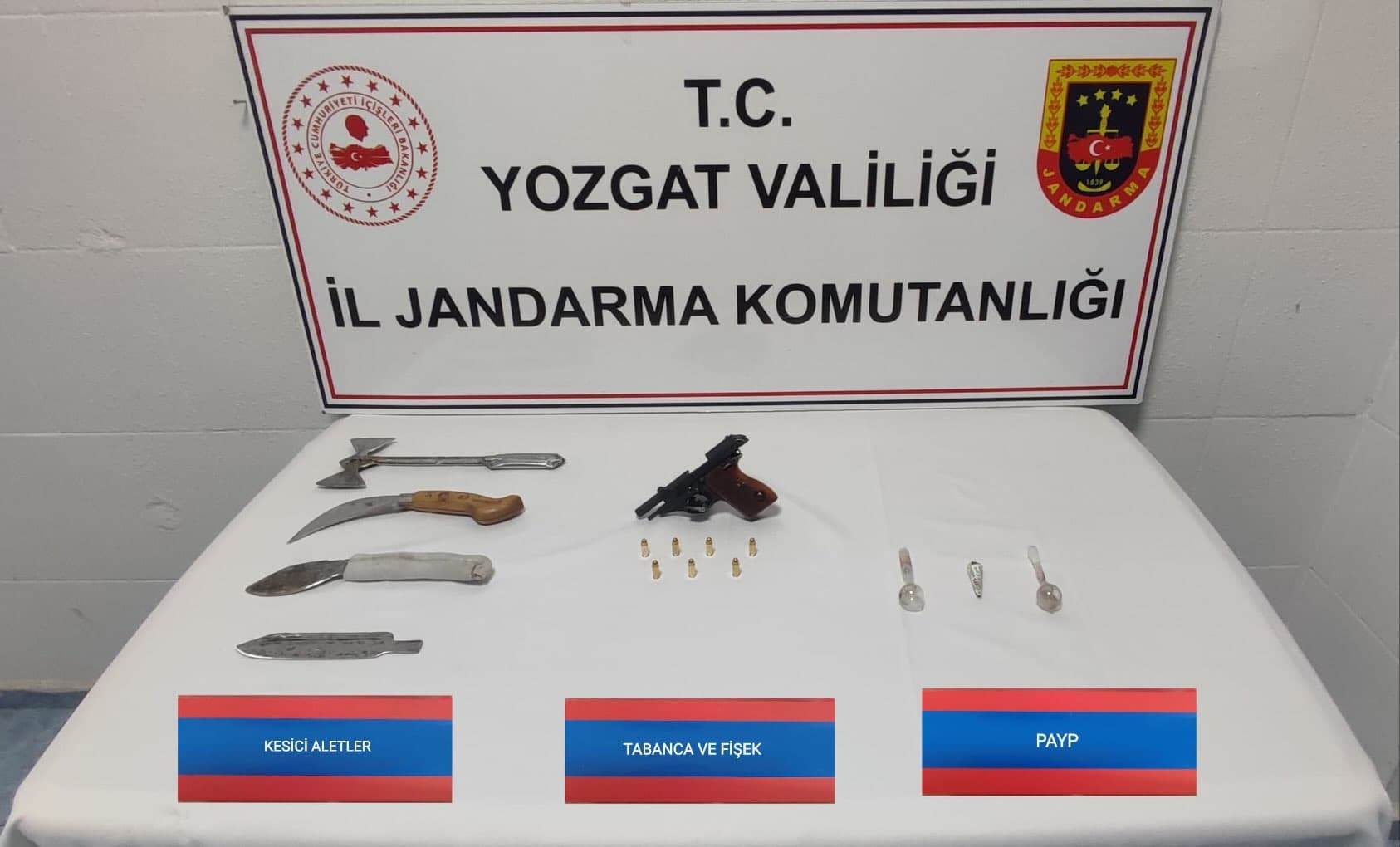 Yozgat İl Jandarma Komutanlığı, Yerköy İlçe Jandarma Komutanlığı ve KOM