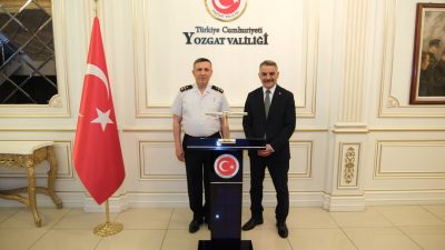 Jandarma Genel Komutan Yardımcısı Korgeneral Münir Güzel, Yozgat Valisi Mehmet