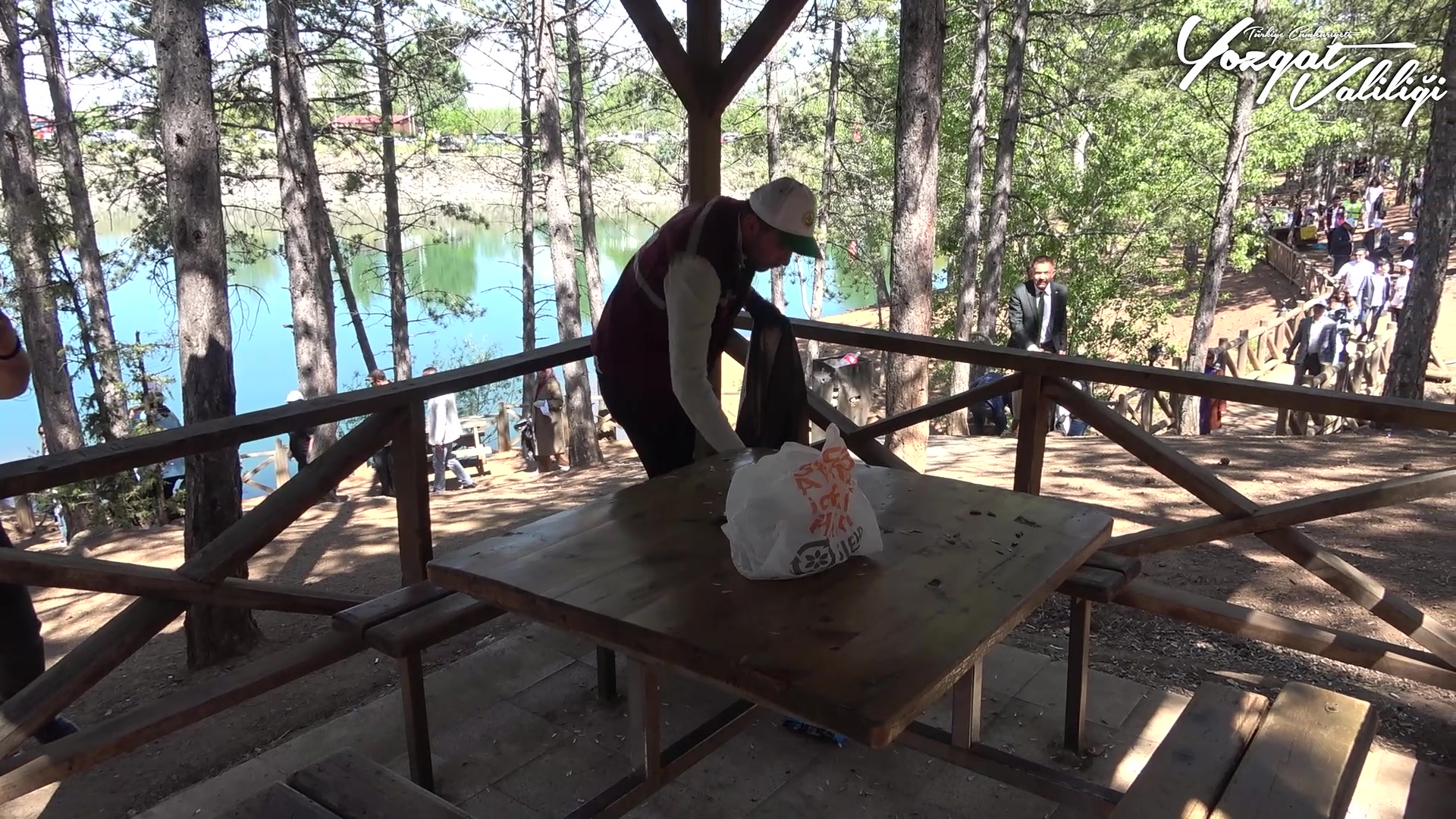 Çevre Haftası kapsamında düzenlenen “Benim Ormanım Temiz” kampanyasıyla Çamlık Milli