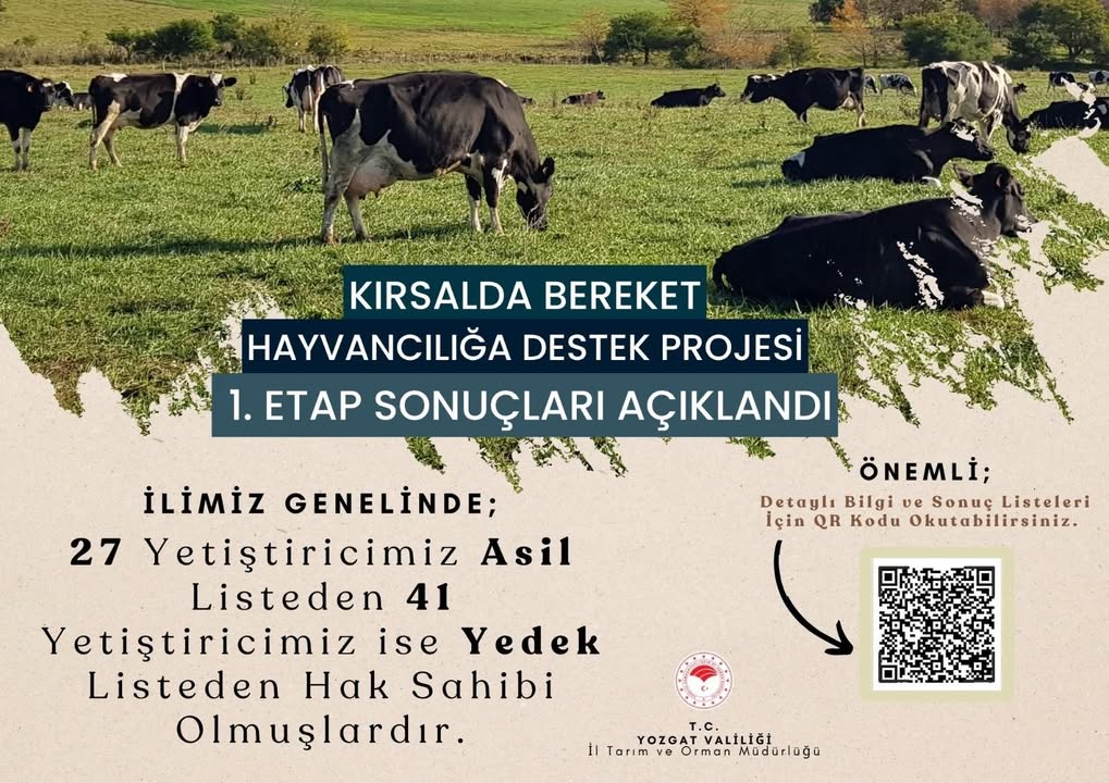 Tarım ve Orman Bakanlığı’nın kırsal kalkınmayı desteklemek amacıyla yürüttüğü “Kırsalda