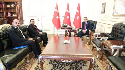 Ülkü Ocakları Yozgat İl Başkanı Fatih Akgül, Yozgat Valisi Mehmet