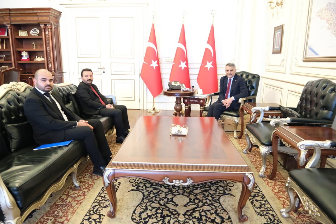 Ülkü Ocakları Yozgat İl Başkanı Fatih Akgül, Yozgat Valisi Mehmet