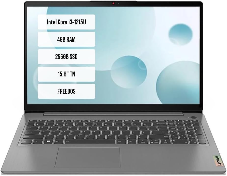 Intel Core i3 işlemcisi, 256 GB SSD depolama alanı ve
