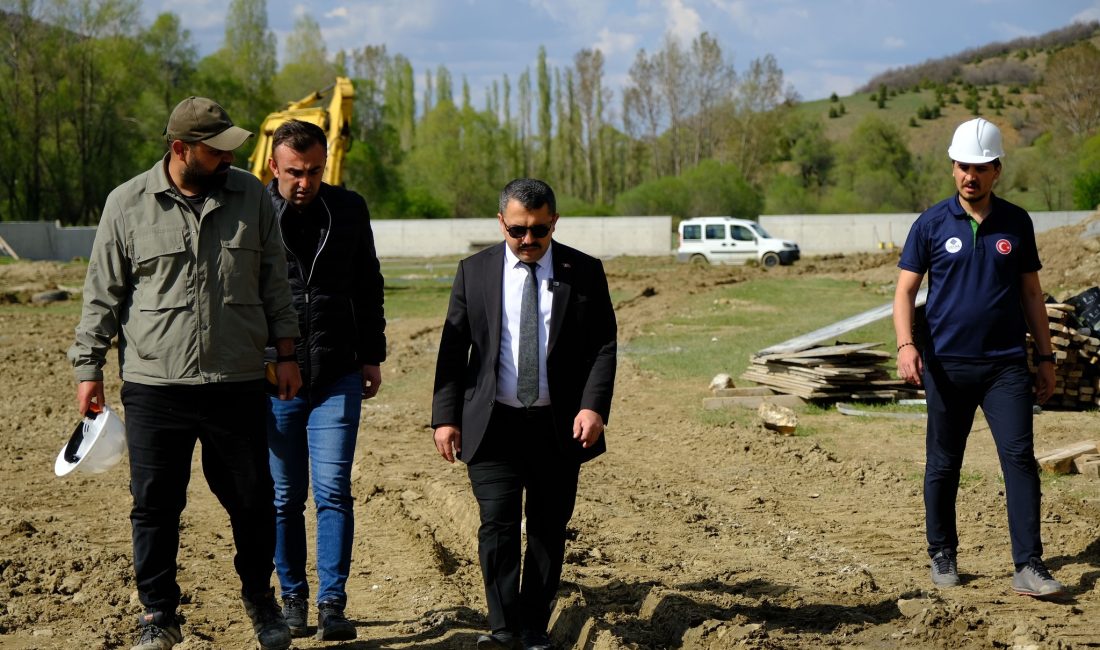 Akdağmadeni Belediyesi tarafından yapımı devam eden ve 96 milyon liraya