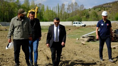 Akdağmadeni Belediyesi tarafından yapımı devam eden ve 96 milyon liraya