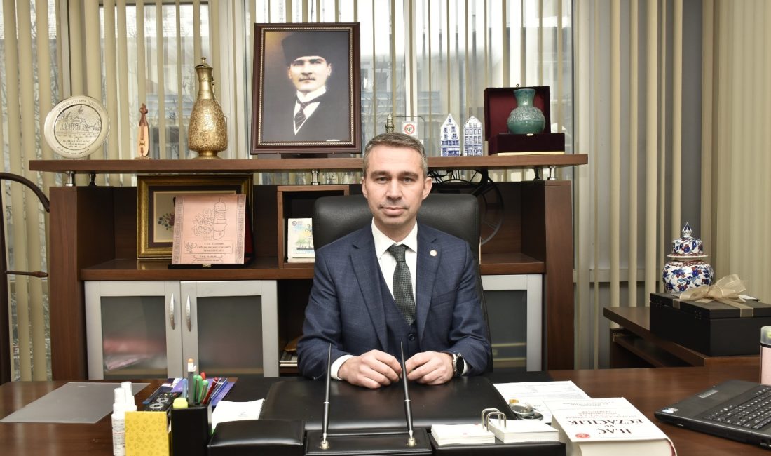 Yozgat Eczacı Odası Başkanı Furkan Konya, 14 Mayıs Bilimsel Eczacılık