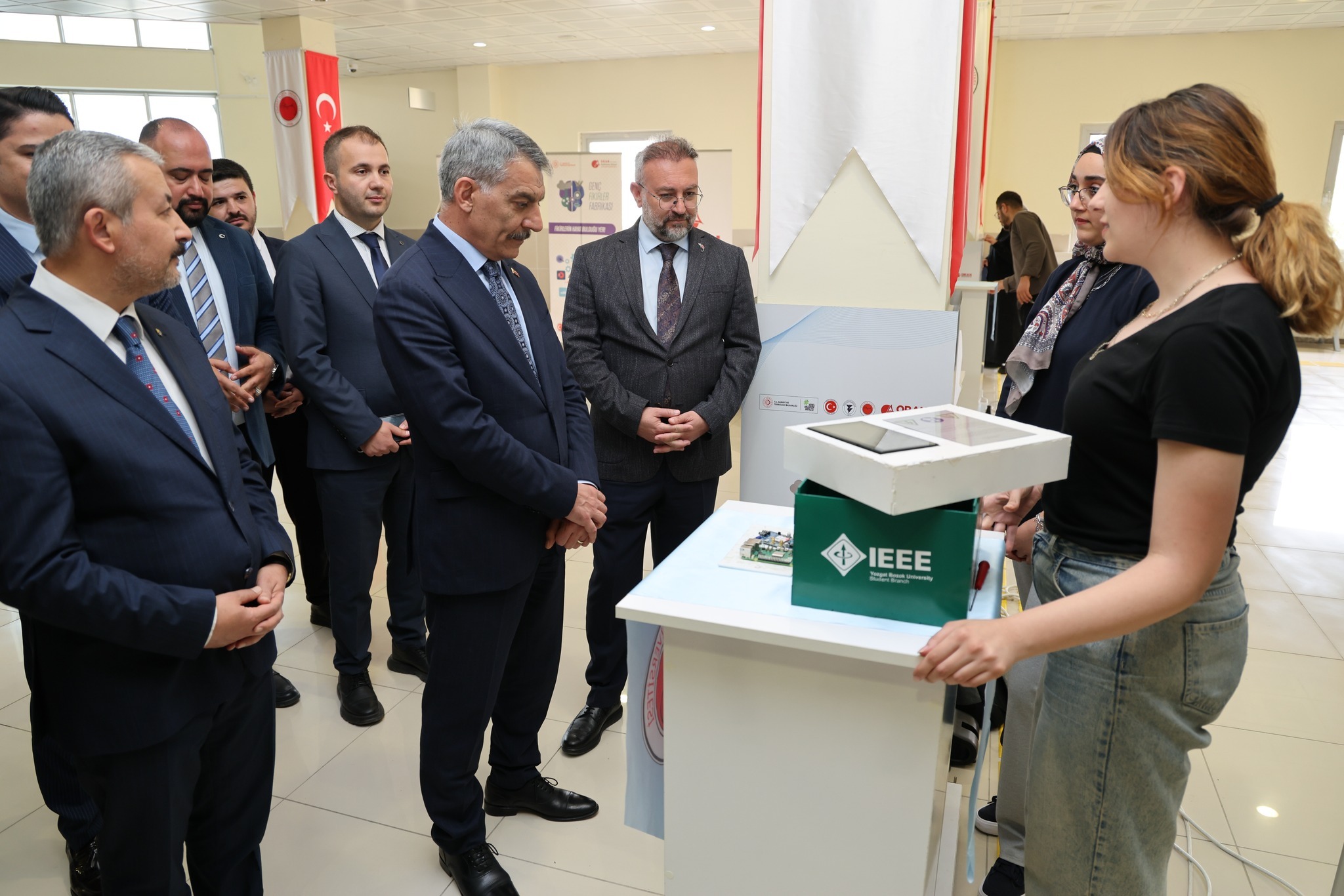 Yozgat Bozok Üniversitesi’nde düzenlenen Genç Fikirler Fabrikası 2. Dönem Final