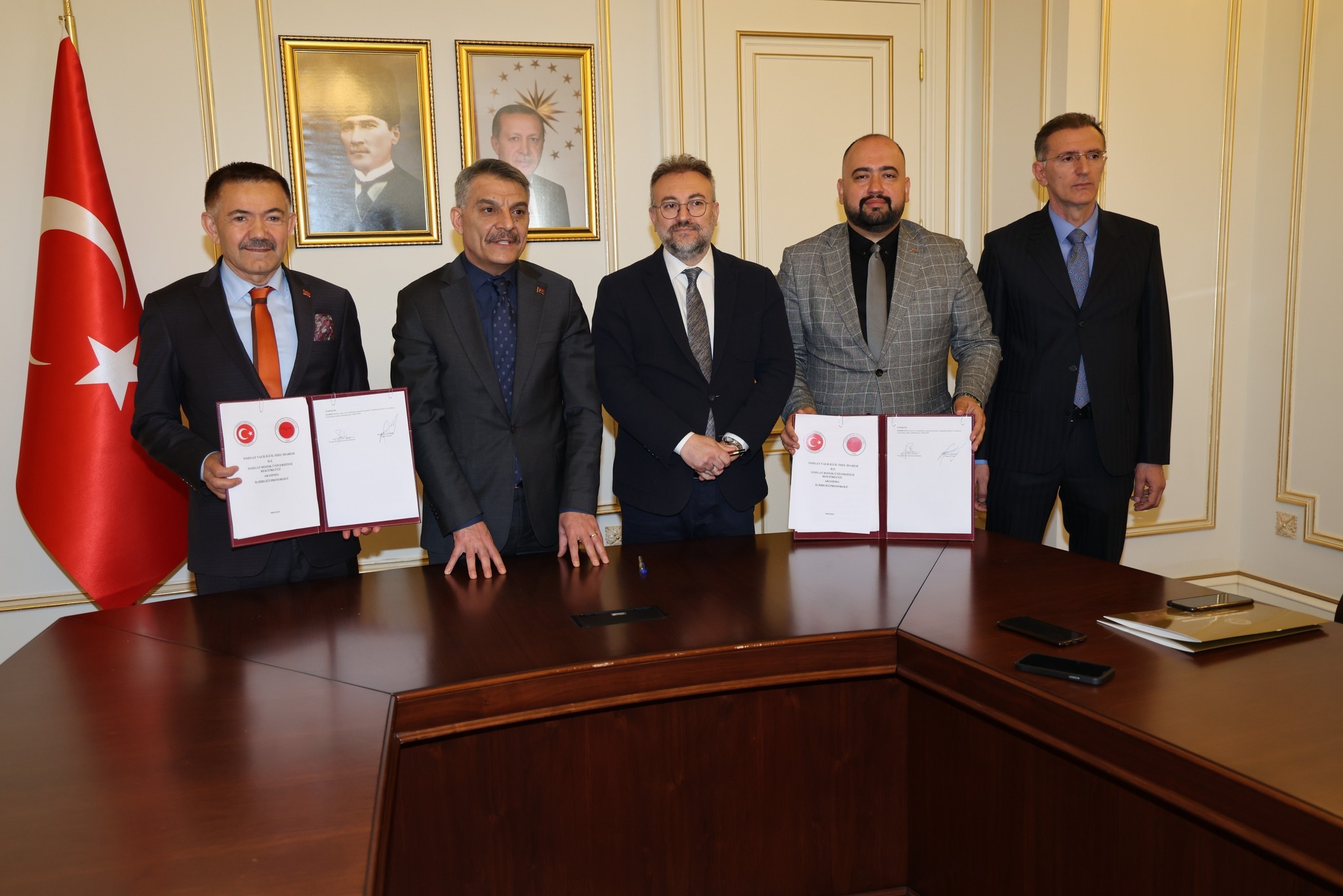 Yozgat Valiliği İl Özel İdaresi ile Bozok Üniversitesi arasında imzalanan