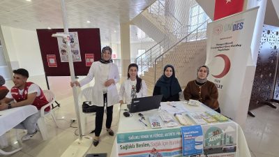 Yozgat İl Sağlık Müdürlüğü, Bozok Üniversitesi’nde düzenlediği etkinlikle öğrencilerin boy