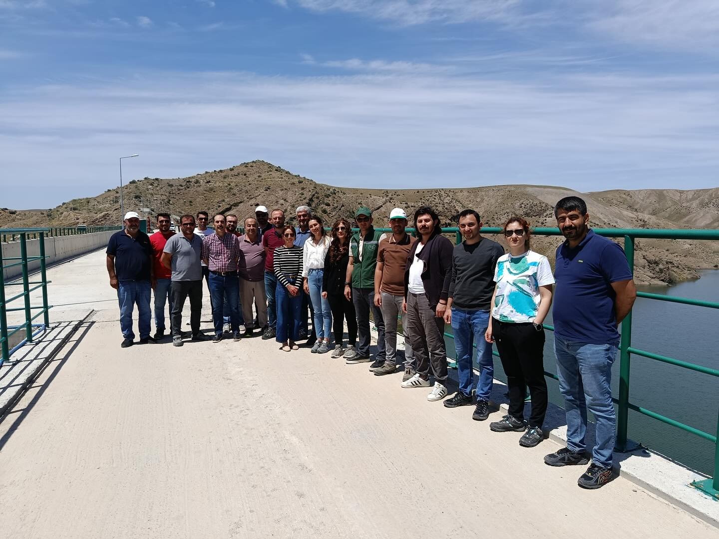 DSİ 123. Şube Müdürü Nurettin Şenol, Yerköy’de yapımı süren İnandık